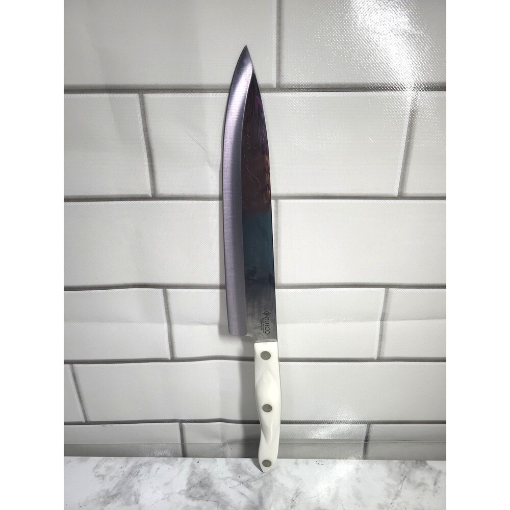 CUTCO 1725 KF French Chef's Knife White Pearl Handle *Read